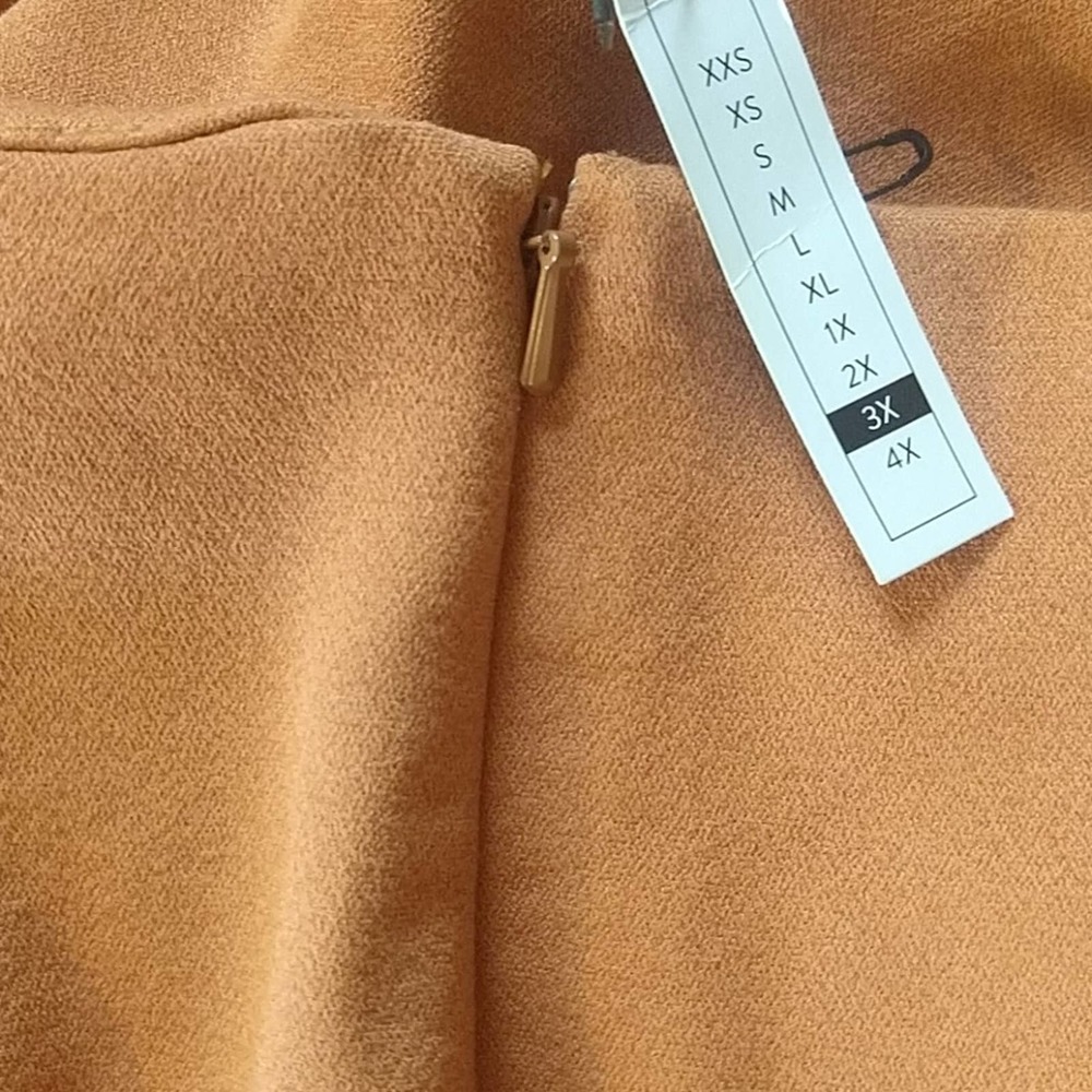Leith High Waist Clean Cropped Pants 3x - Picture 5 of 7